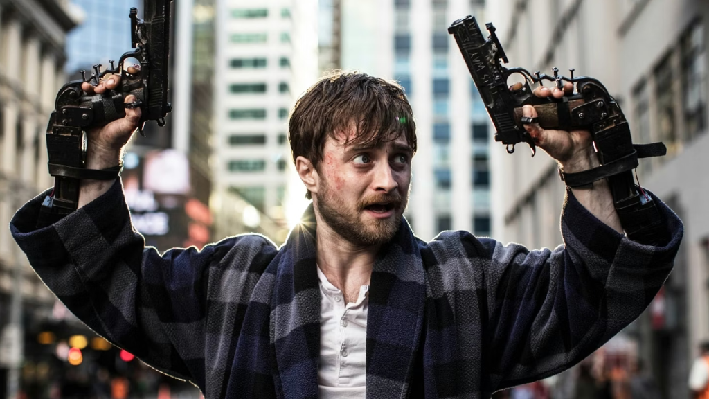 Daniel Radcliffe in Guns Akimbo