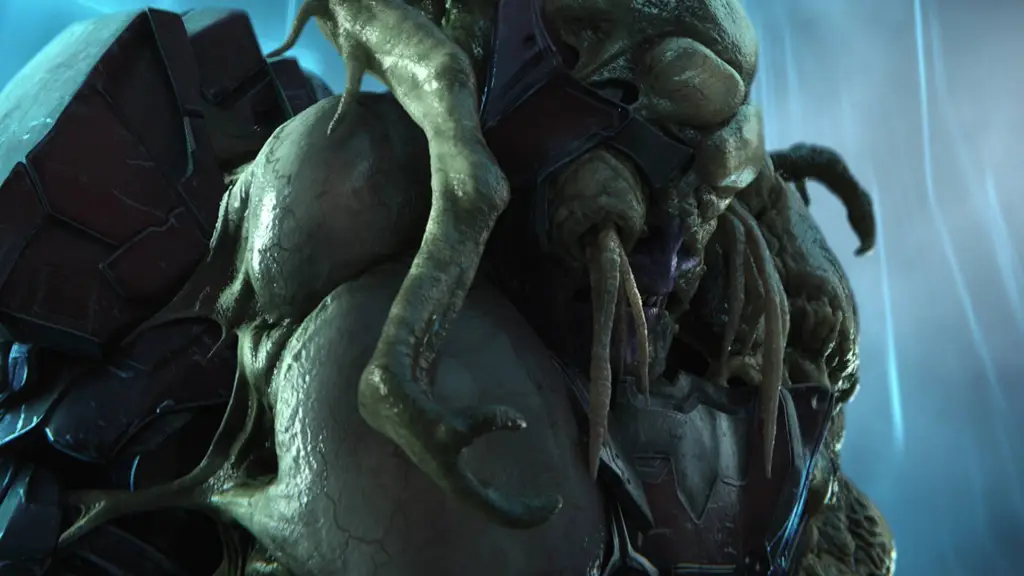 Halo Wars 2 Banished Brute infected by the Flood
