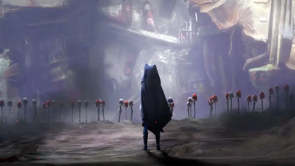 Ahsoka Tano in Star Wars The Clone Wars finale Victory and Death