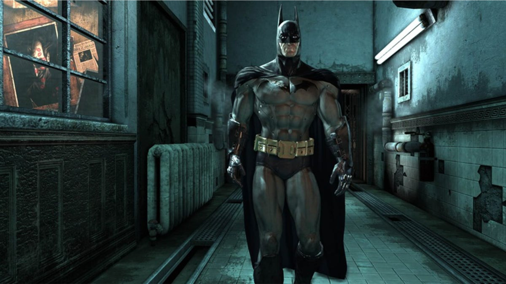 A screenshot from Batman: Arkham Asylum (2009)
