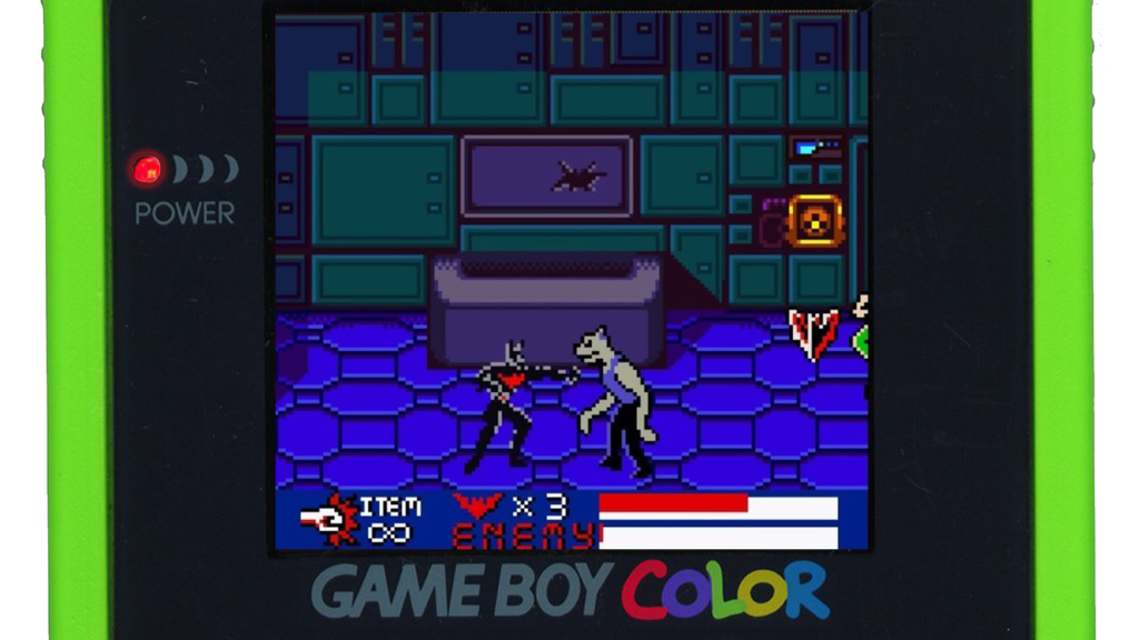 A screenshot from Batman Beyond: Return of the Joker (2000)