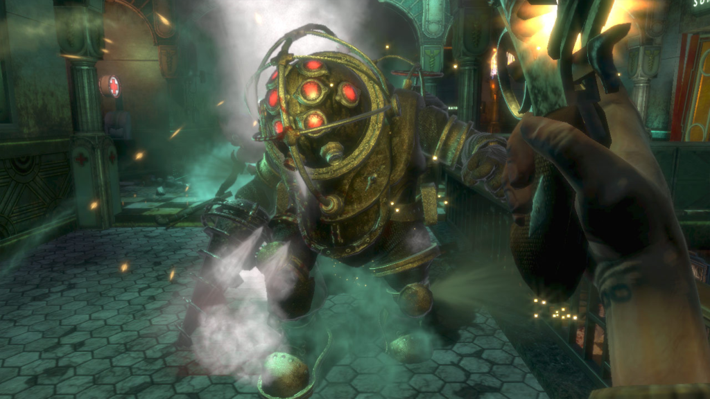 A screenshot from BioShock.