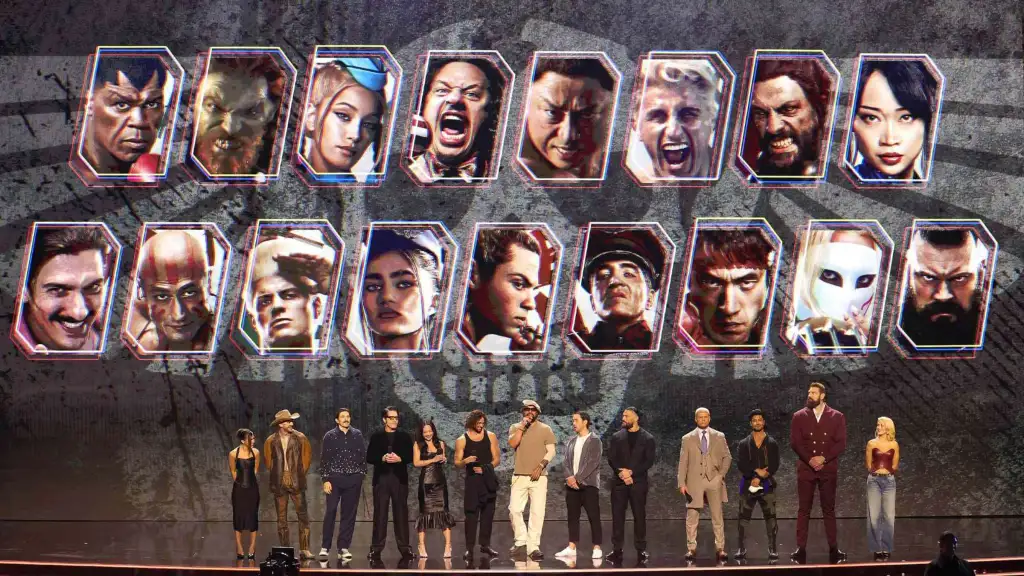 Cast of Street Fighter the movie