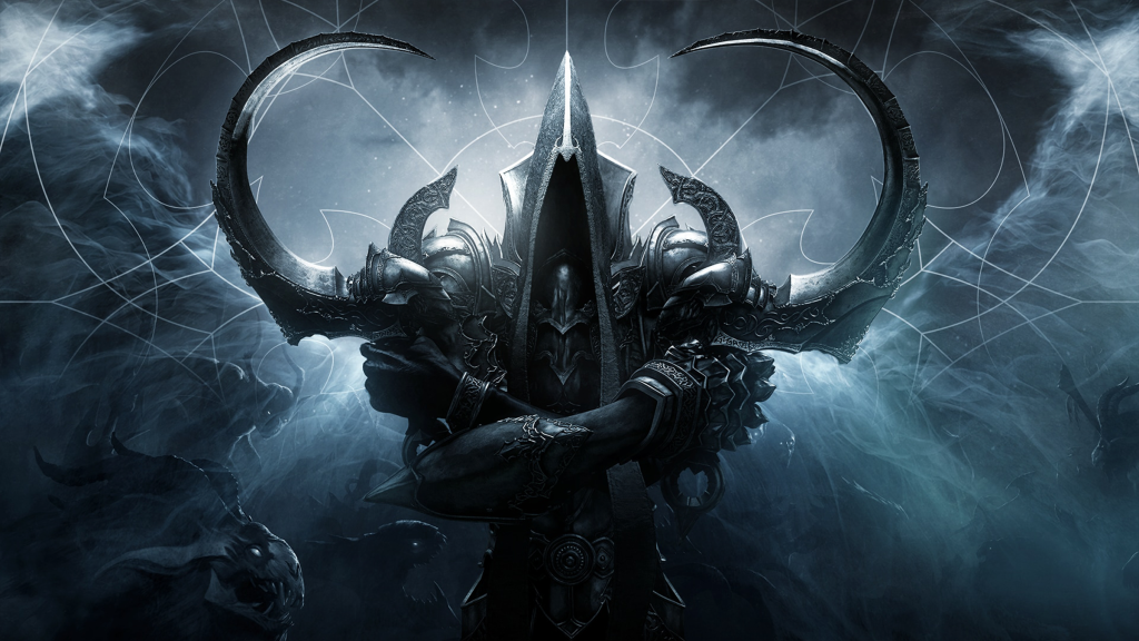 Promotional art for Diablo III Reaper of Souls.