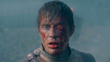 Dunk bloody during the trial of seven in A Knight of the Seven Kingdoms Episode 5