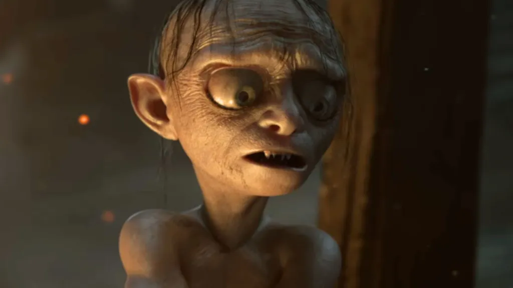 Gollum in LOTR Gollum
