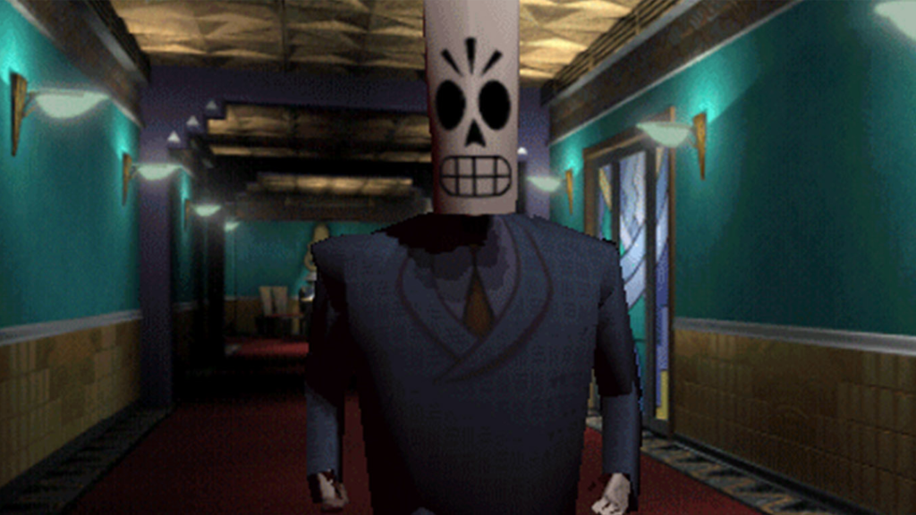 A screenshot from Grim Fandango.