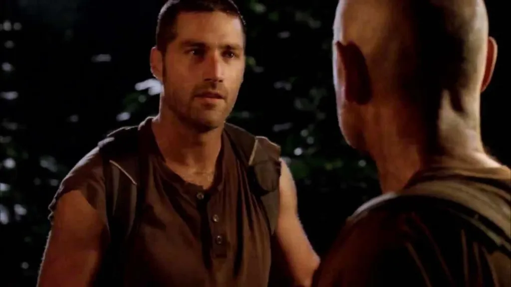 Jack and Locke on Lost