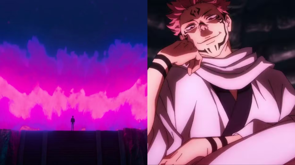 Gwi-Ma from KPop Demon Hunters and Sukuna in Jujutsu Kaisen