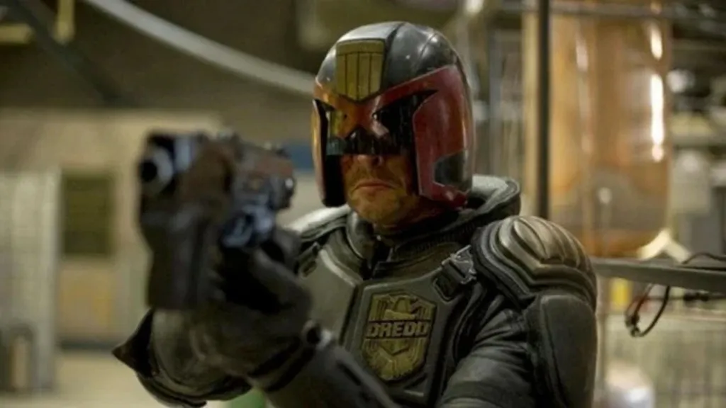 Karl Urban in Dredd