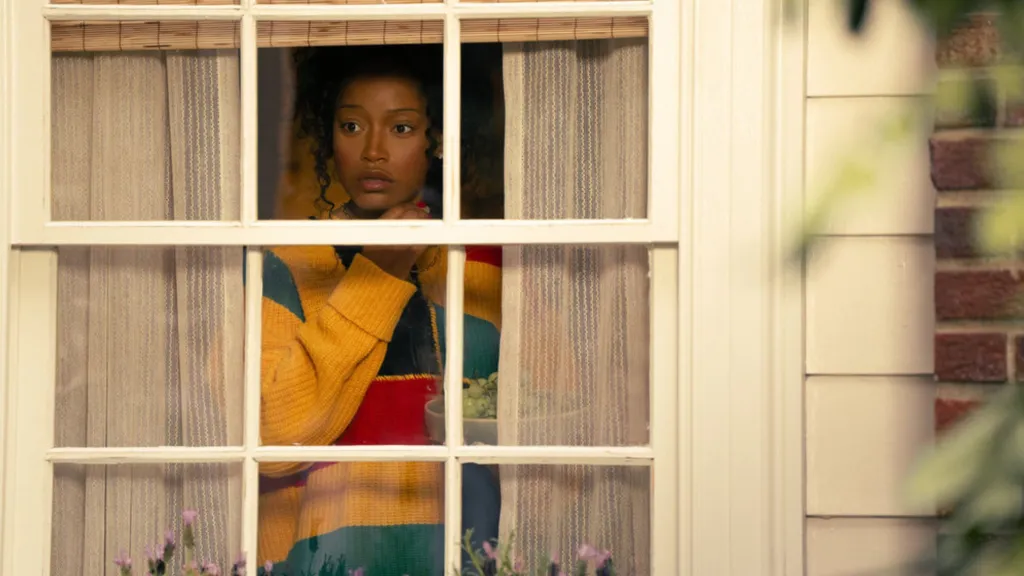 Keke Palmer as Samira in Peacock's dark comedy TV show The Burbs