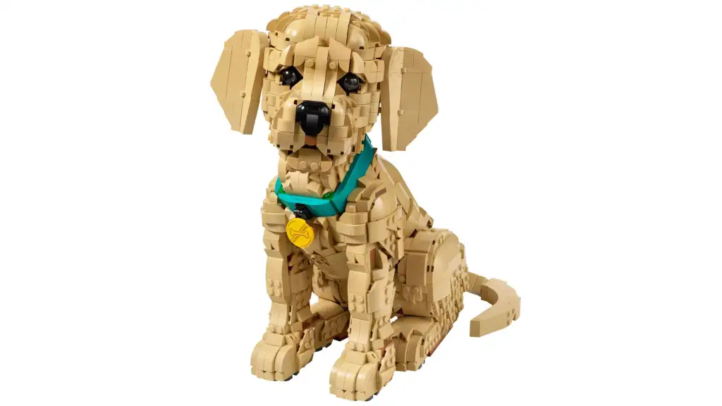 LEGO Icons Golden Retriever Puppy Set 11384