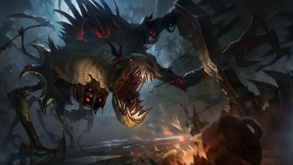 League of Legends Fiddlesticks character render