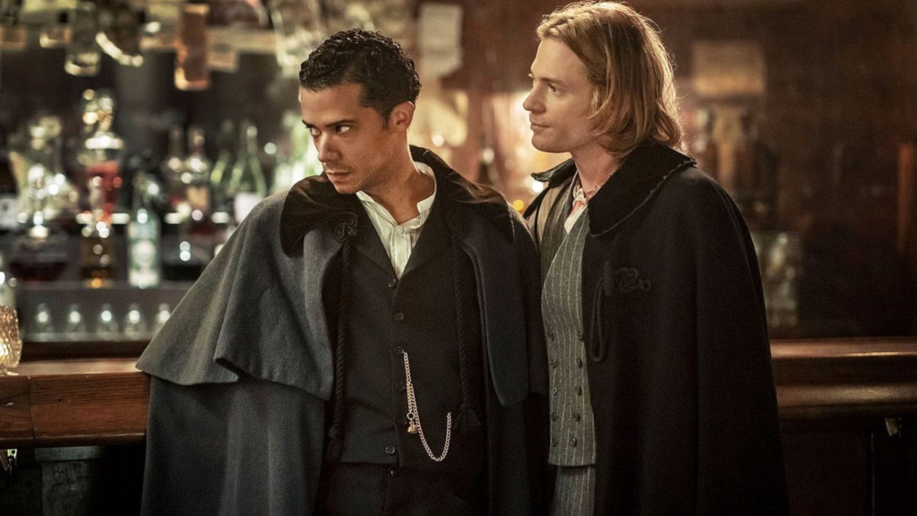 Jacob Anderson and Sam Reid in Interview With the Vampire