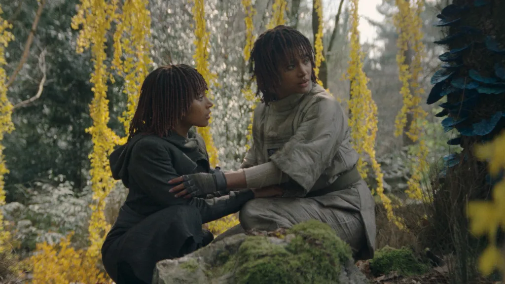 Mae and Osha in The Acolyte