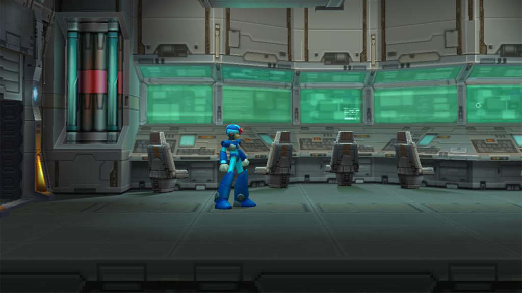 A screenshot from Mega Man X8.