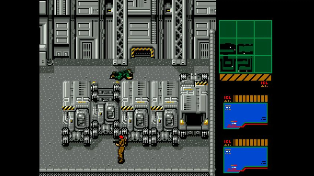 A screenshot from Metal Gear 2: Solid Snake (1990).