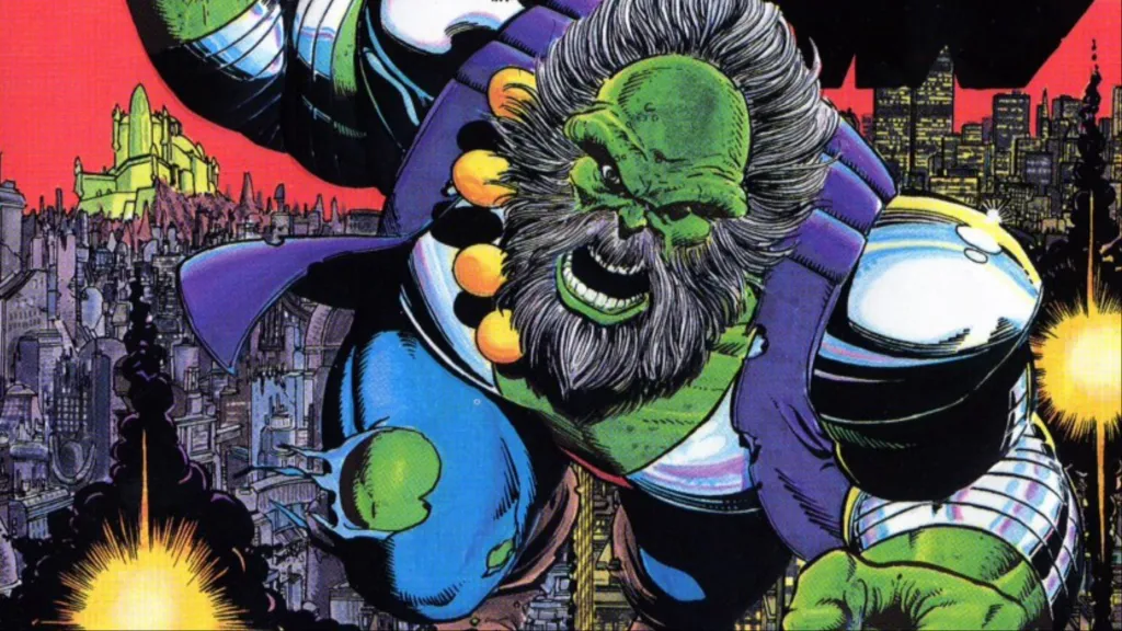 The Maestro about to punch someone