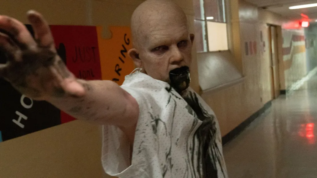 Nick Frost in horror movie Whistle