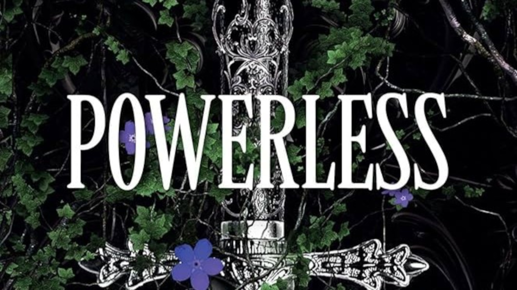The cropped cover of Powerless by Lauren Roberts