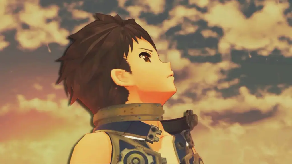Rex looking off into the distance in Xenoblade Chronicles 2.