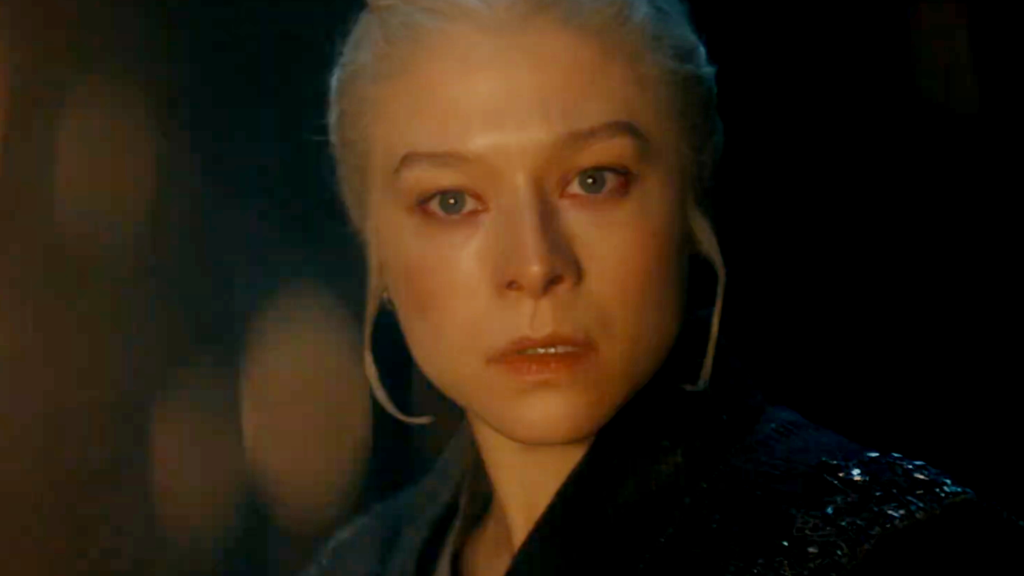 Rhaenyra Targaryen (Emma D'Arcy) in House of the Dragon Season 3
