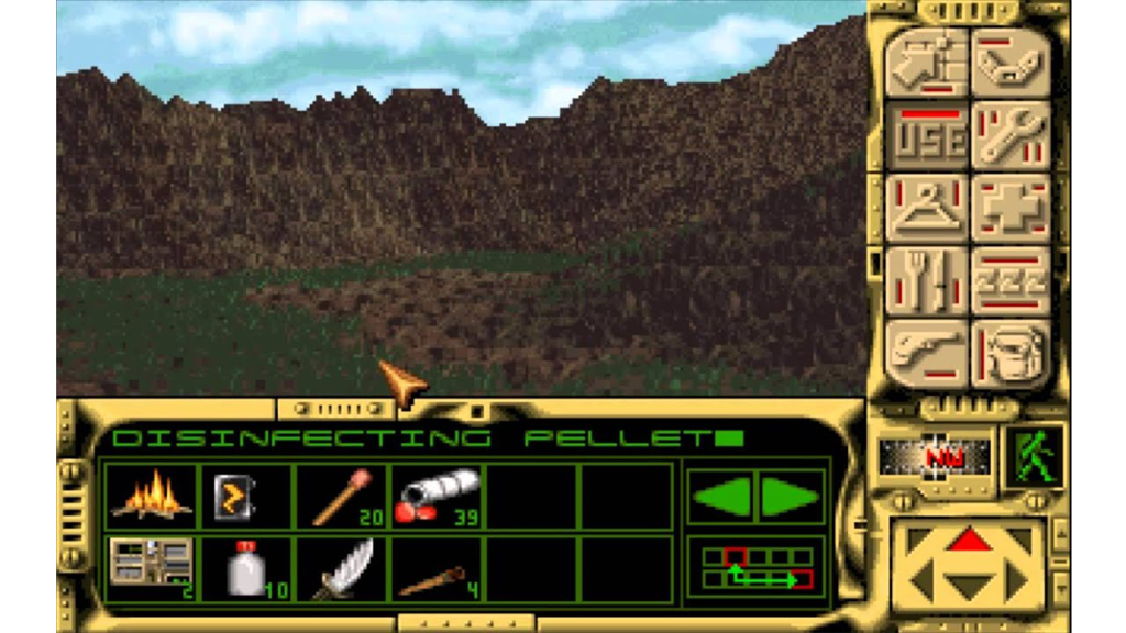 A screenshot from Robinson’s Requiem.