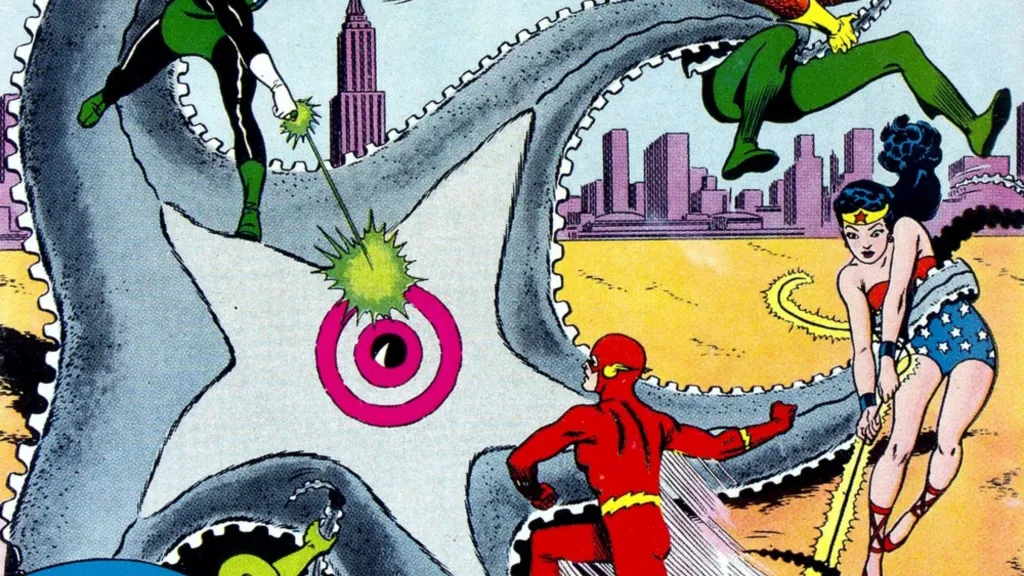 Starro vs Justice League