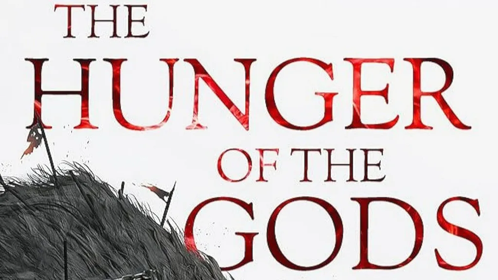 The cropped cover of The Hunger of the Gods