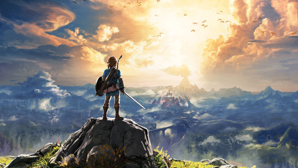 Promotional art from The Legend of Zelda: Breath of the Wild.