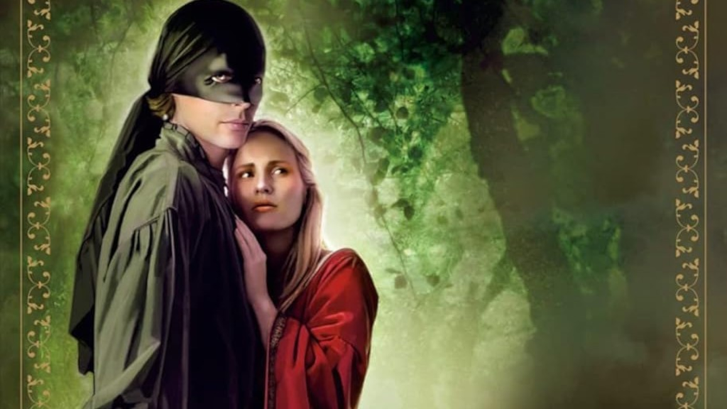 The cropped cover of The Princess Bride featuring Westley and Buttercup