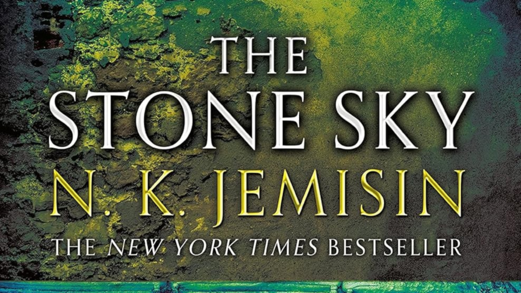 The cropped cover of The Stone Sky by N.K. Jemisin