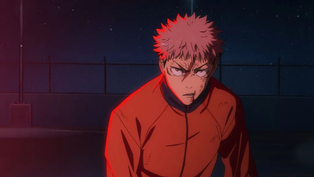 Yuji as seen in Jujutsu Kaisen Season 3 Episode 6
