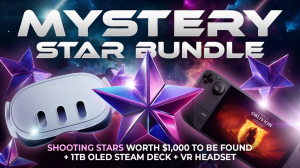 Fanatical’s Mystery Star Bundle Includes a Chance to Win a Meta Quest 3 or OLED Steam Deck