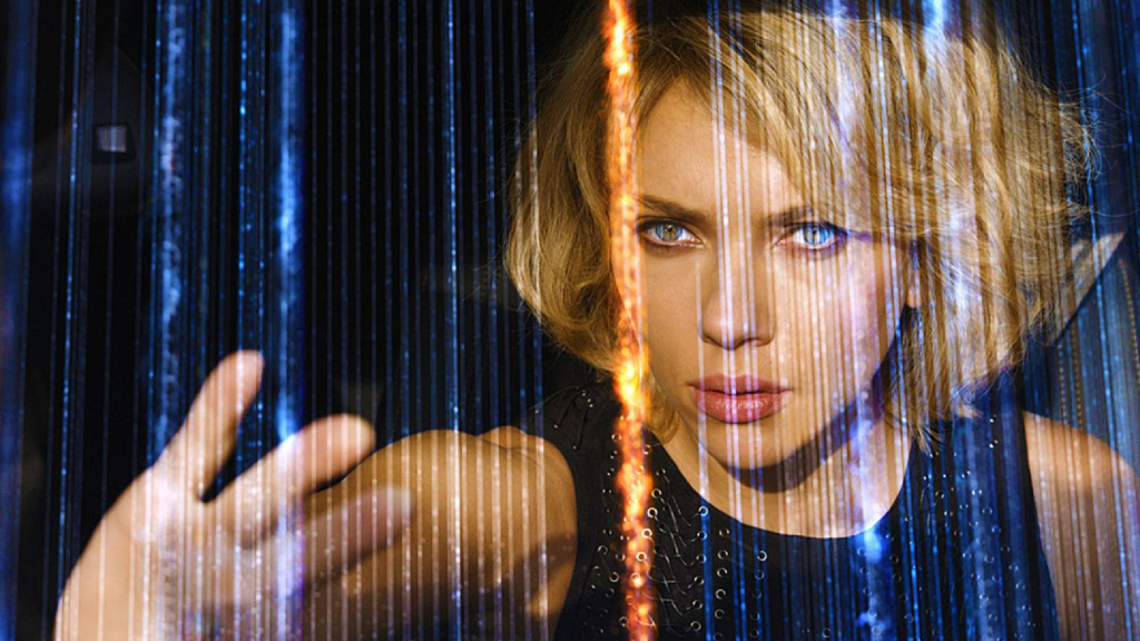 Scarlett Johansson as Lucy in Lucy (2014)