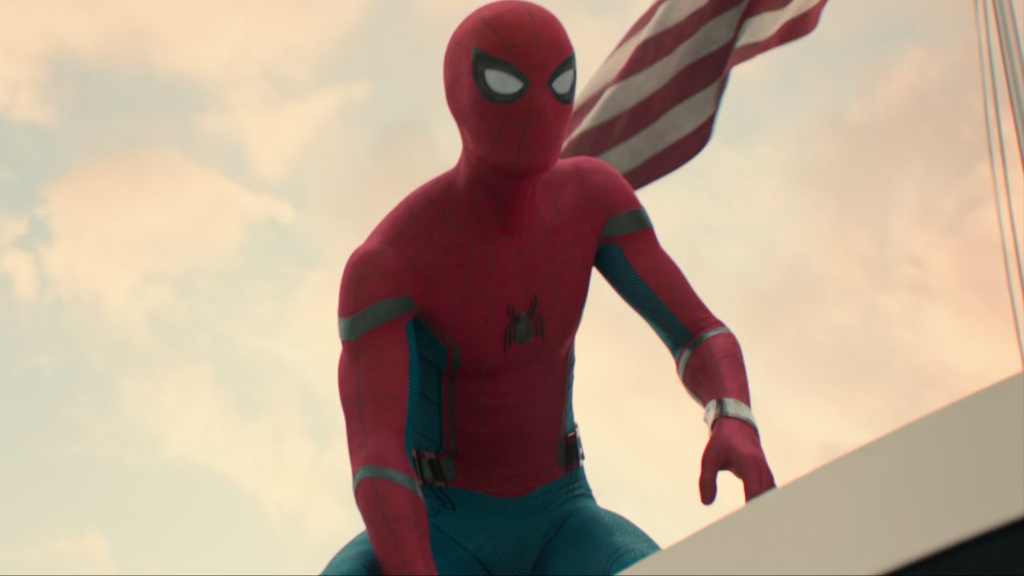 Tom Holland as Spider-Man in Spider-Man: Homecoming (2017)