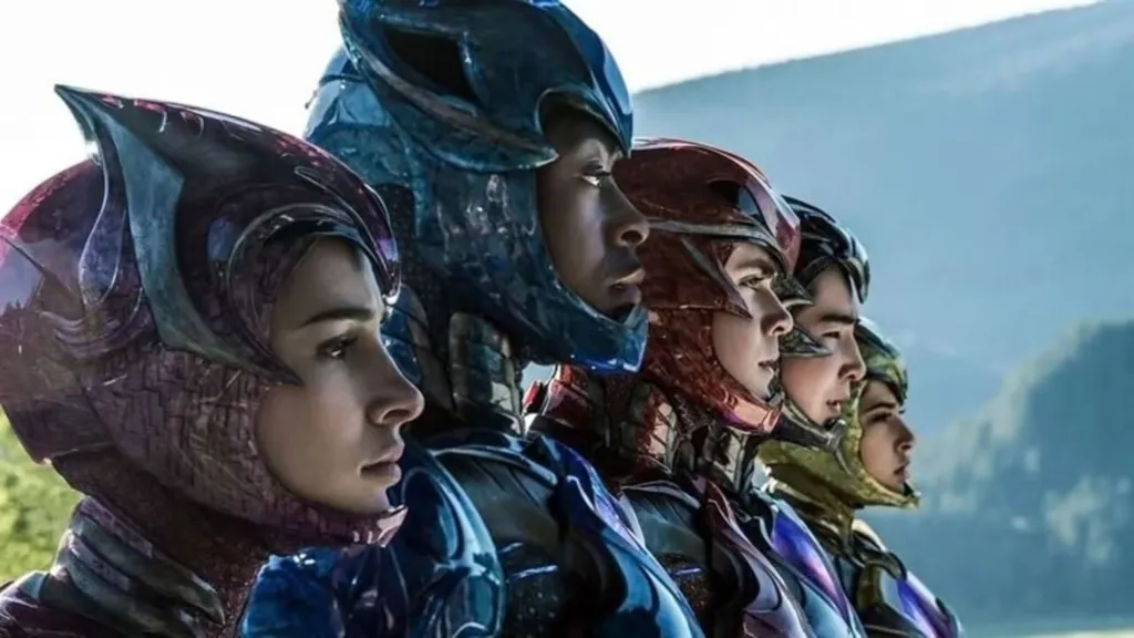 2017 Power Rangers in armor