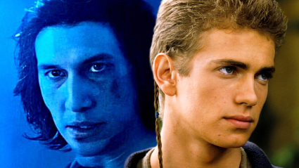 Ben Solo and Anakin Skywalker in Star Wars