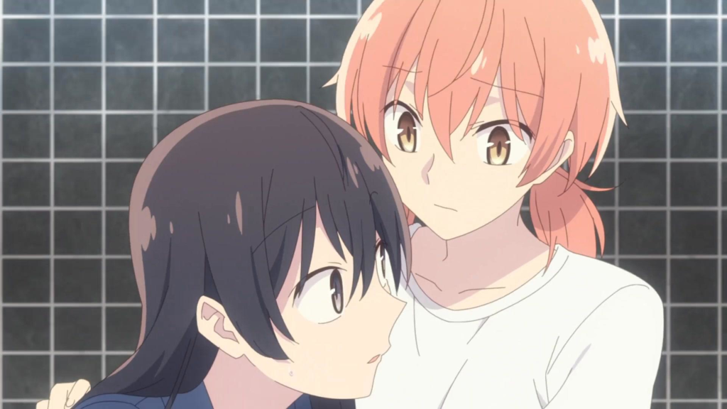  Touko Nanami and Yuu Koito in Bloom Into You