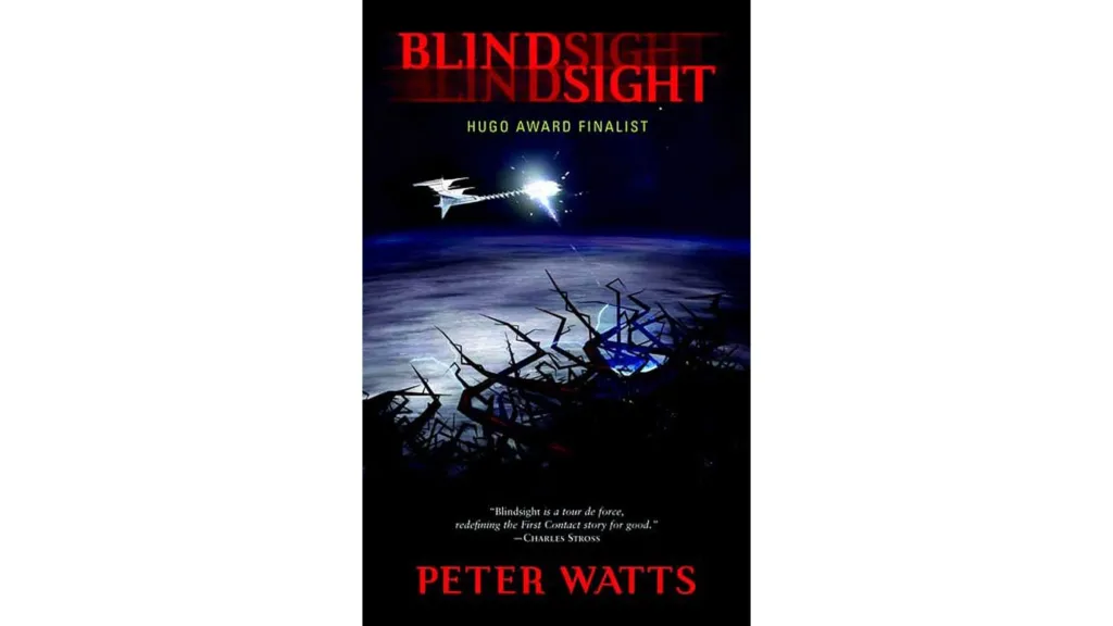 Cover of sci-fi book Blindsight