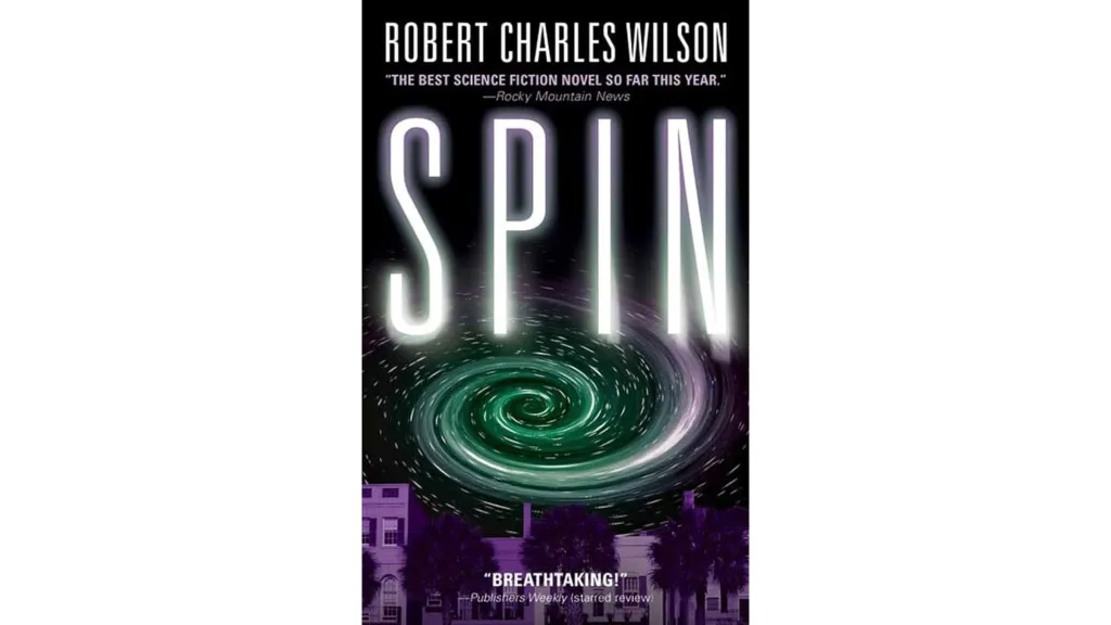 Cover of sci-fi book Spin