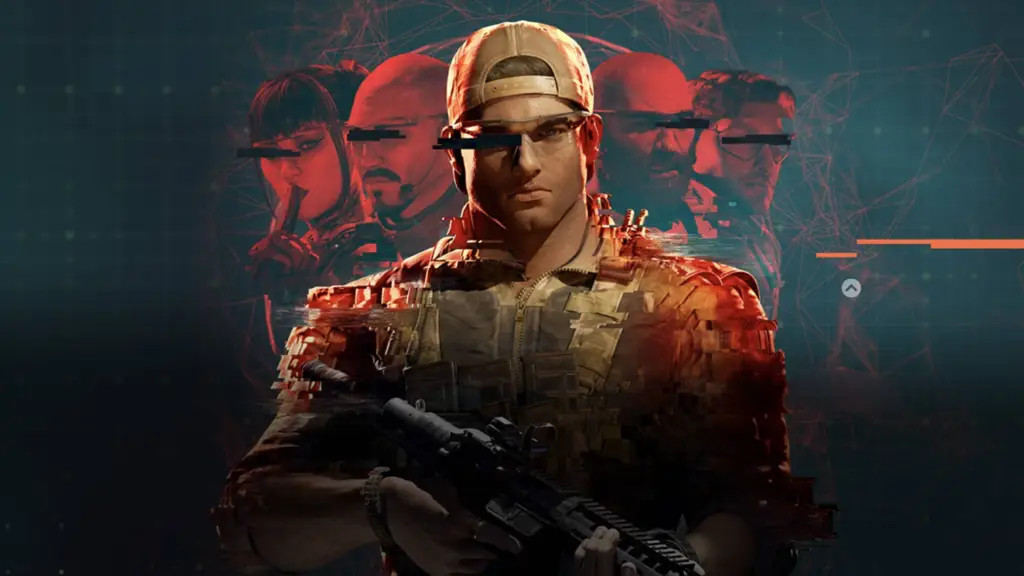 The key art for Firewall Ultra featuring a row of characters.