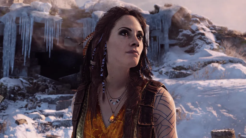 Freya in God of War 2018