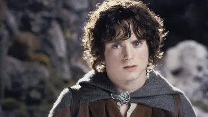 Elijah Wood as Frodo Baggins in The Lord of the Rings