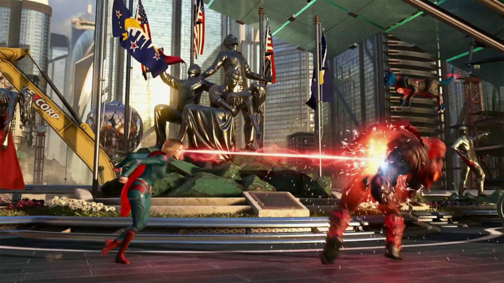 A screenshot from Injustice 2.
