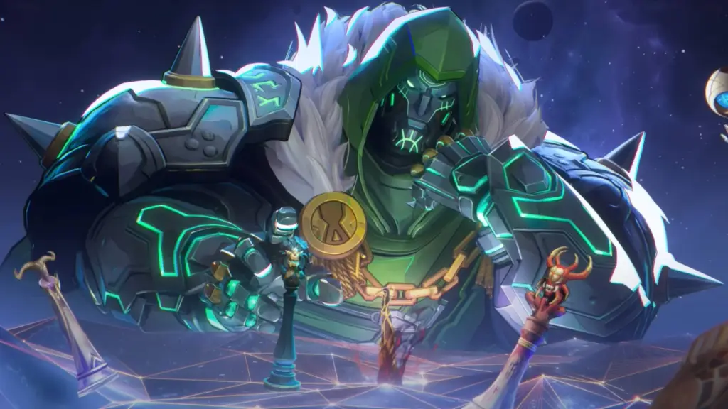 Marvel Rivals Doctor Doom scheming