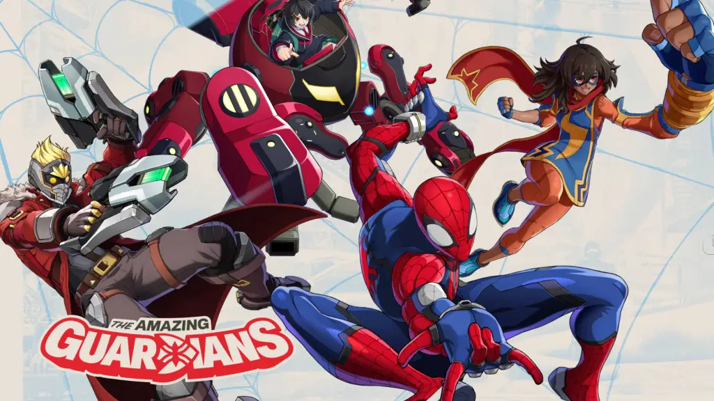 Marvel Tokon Fighting Souls Amazing Guardians team