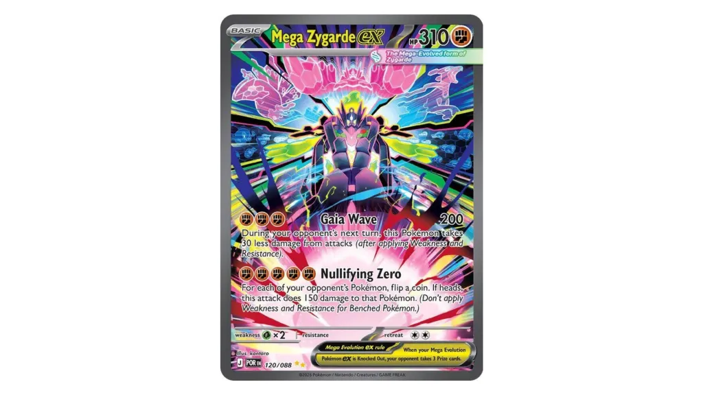 Mega Zygarde ex Special Illustration Rare Perfect Order