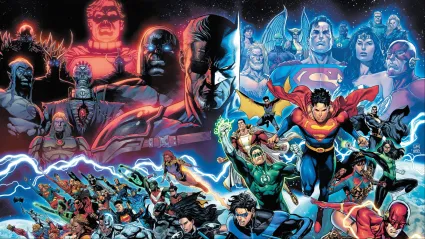 The heroes and villains of Dark Crisis on INfinite Earths