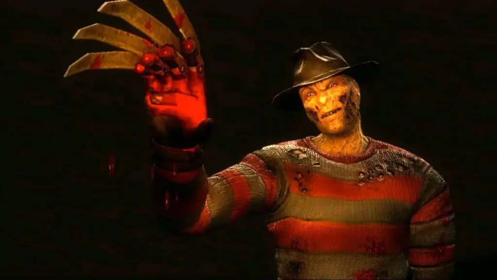 Mortal Kombat Freddy Krueger guest character